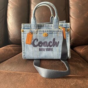 Coach Denim Crossbody Bag